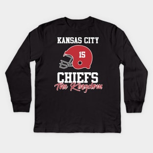 Kansas city chiefs Kids Long Sleeve T-Shirt